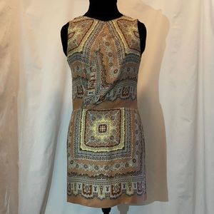 Silk Sleeveless Mini Dress